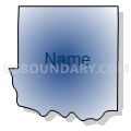 Fairdale-Logan precinct, Howard County, Nebraska (Radial Fill with Shadow)