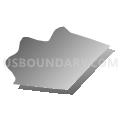 Harmony township, Warren County, New Jersey (Gray Gradient Fill with Shadow)