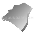 Montague township, Sussex County, New Jersey (Gray Gradient Fill with Shadow)