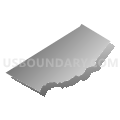 Hardenburgh town, Ulster County, New York (Gray Gradient Fill with Shadow)