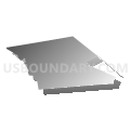 Guilderland town, Albany County, New York (Gray Gradient Fill with Shadow)