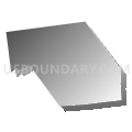 Day town, Saratoga County, New York (Gray Gradient Fill with Shadow)