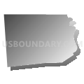 Charleston town, Montgomery County, New York (Gray Gradient Fill with Shadow)