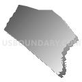 Orrum township, Robeson County, North Carolina (Gray Gradient Fill with Shadow)