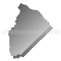 Township 13, Morning Star, Mecklenburg County, North Carolina (Gray Gradient Fill with Shadow)