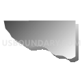 Southwest Mountrail UT, Mountrail County, North Dakota (Gray Gradient Fill with Shadow)