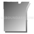 Oklahoma City Southwest CCD, Oklahoma County, Oklahoma (Gray Gradient Fill with Shadow)