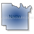 Minco CCD, Grady County, Oklahoma (Radial Fill with Shadow)