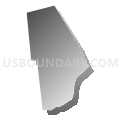 Dunnstable township, Clinton County, Pennsylvania (Gray Gradient Fill with Shadow)
