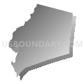 Greenwood township, Columbia County, Pennsylvania (Gray Gradient Fill with Shadow)