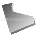 South Londonderry township, Lebanon County, Pennsylvania (Gray Gradient Fill with Shadow)