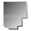 Pine township, Lycoming County, Pennsylvania (Gray Gradient Fill with Shadow)