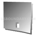 East Mahoning township, Indiana County, Pennsylvania (Gray Gradient Fill with Shadow)