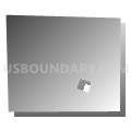 Sandy Creek township, Mercer County, Pennsylvania (Gray Gradient Fill with Shadow)