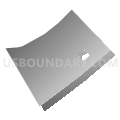 Howard township, Centre County, Pennsylvania (Gray Gradient Fill with Shadow)