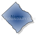 Monetta CCD, Aiken County, South Carolina (Radial Fill with Shadow)