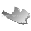 District 3, Williamson County, Tennessee (Gray Gradient Fill with Shadow)