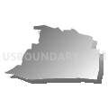 District 6, Putnam County, Tennessee (Gray Gradient Fill with Shadow)