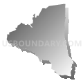 District 7, White County, Tennessee (Gray Gradient Fill with Shadow)