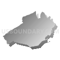 District 8, Sullivan County, Tennessee (Gray Gradient Fill with Shadow)