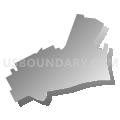 District 6, Davidson County, Tennessee (Gray Gradient Fill with Shadow)