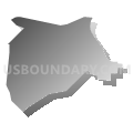 District 4, Maury County, Tennessee (Gray Gradient Fill with Shadow)