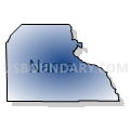 Loa CCD, Wayne County, Utah (Radial Fill with Shadow)