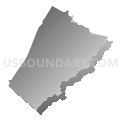 Stonewall district, Rockingham County, Virginia (Gray Gradient Fill with Shadow)