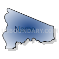 Clallam Bay-Neah Bay CCD, Clallam County, Washington (Radial Fill with Shadow)