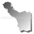 Uniontown CCD, Whitman County, Washington (Gray Gradient Fill with Shadow)