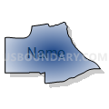 North Whidbey Island CCD, Island County, Washington (Radial Fill with Shadow)