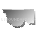 Buffalo CCD, Johnson County, Wyoming (Gray Gradient Fill with Shadow)