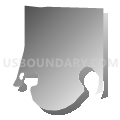 Municipio subdivision not defined, Toa Baja Municipio, Puerto Rico (Gray Gradient Fill with Shadow)