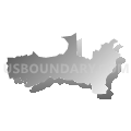 Honduras barrio, Barranquitas Municipio, Puerto Rico (Gray Gradient Fill with Shadow)