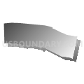 Municipio subdivision not defined, Isabela Municipio, Puerto Rico (Gray Gradient Fill with Shadow)