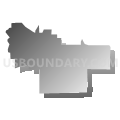 Newcastle Elementary School District, California (Gray Gradient Fill with Shadow)