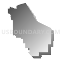 Bennett Valley Union Elementary School District, California (Gray Gradient Fill with Shadow)