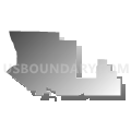 Manchester Union Elementary School District, California (Gray Gradient Fill with Shadow)
