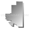 Shaffer Union Elementary School District, California (Gray Gradient Fill with Shadow)