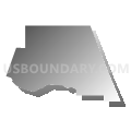 Lake Elementary School District, California (Gray Gradient Fill with Shadow)