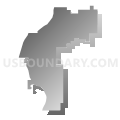 Marcum-Illinois Union Elementary School District, California (Gray Gradient Fill with Shadow)