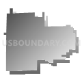 Buncombe Consolidated School District 43, Illinois (Gray Gradient Fill with Shadow)