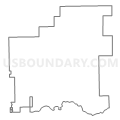 Saunemin Community Consolidated School District 438, Illinois (Light Gray Border)