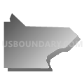 High Mount School District 116, Illinois (Gray Gradient Fill with Shadow)