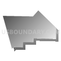 Kenilworth School District 38, Illinois (Gray Gradient Fill with Shadow)