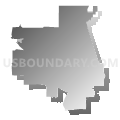 Lincolnshire-Prairieview School District 103, Illinois (Gray Gradient Fill with Shadow)