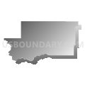 Woodman Elementary School District, Montana (Gray Gradient Fill with Shadow)