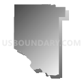 Landusky Elementary School District, Montana (Gray Gradient Fill with Shadow)