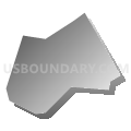 Chesilhurst Borough School District, New Jersey (Gray Gradient Fill with Shadow)