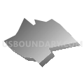 Brooklawn Borough School District, New Jersey (Gray Gradient Fill with Shadow)